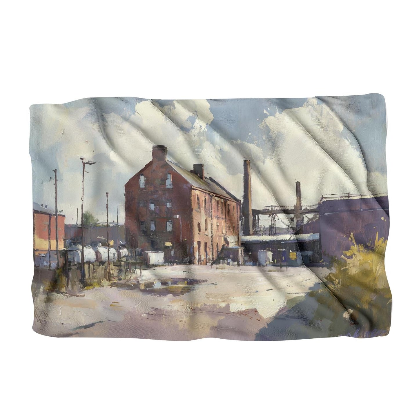 Industrial Heritage Sunlit Blanket