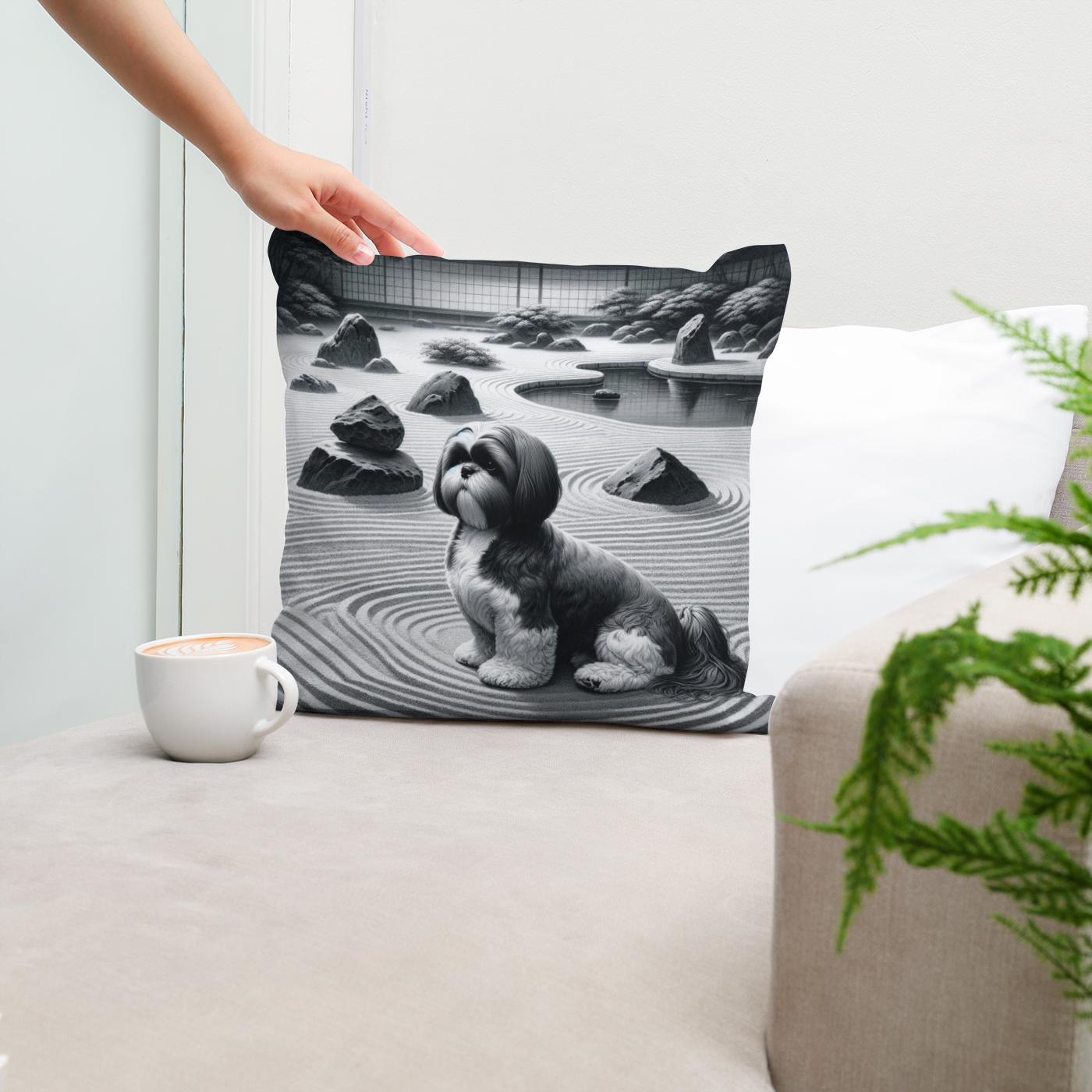 Zen Harmony Cotton Cushion