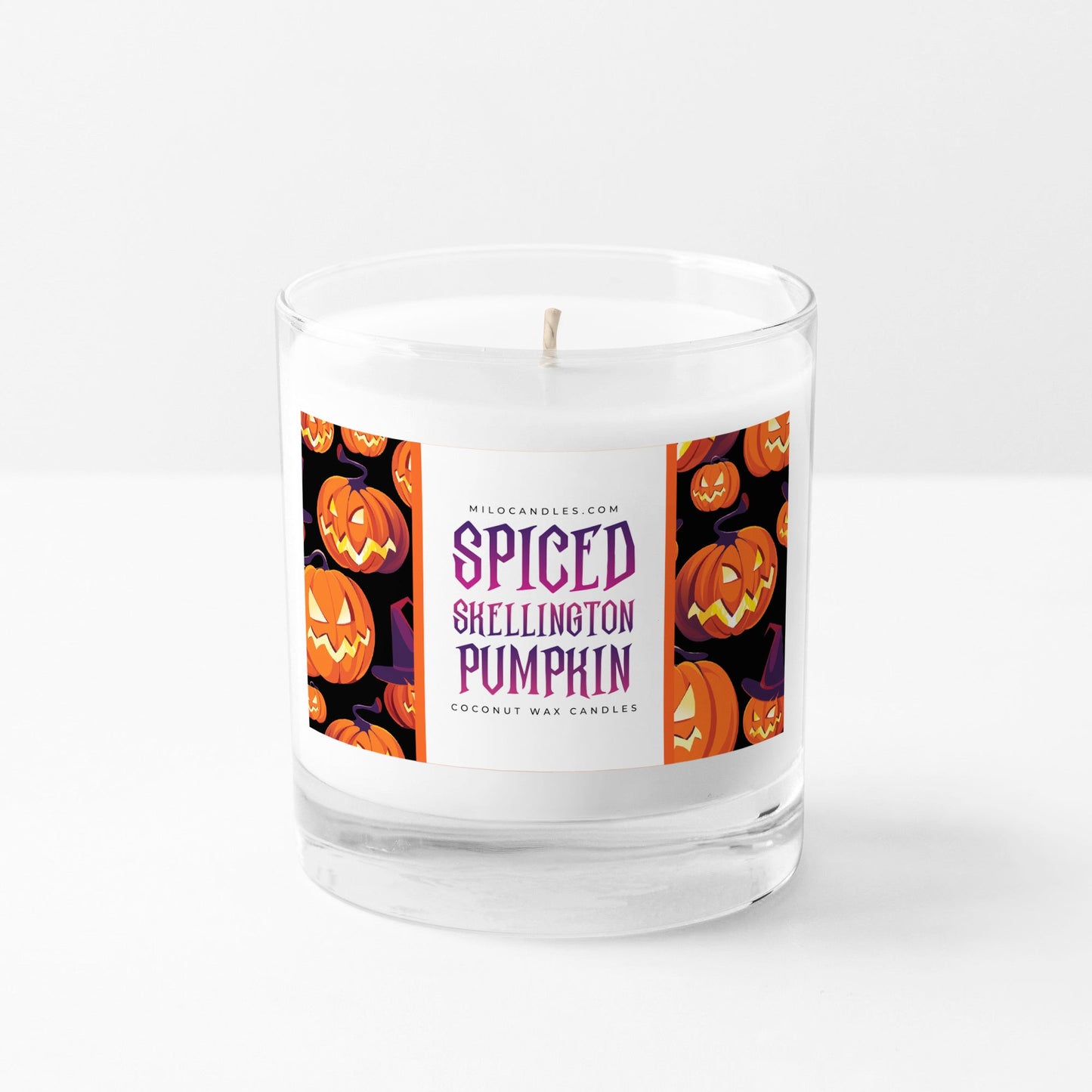 Spiced Skellington Pumpkin | Premium Coconut Wax Candle