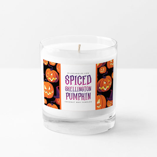 Spiced Skellington Pumpkin | Premium Coconut Wax Candle