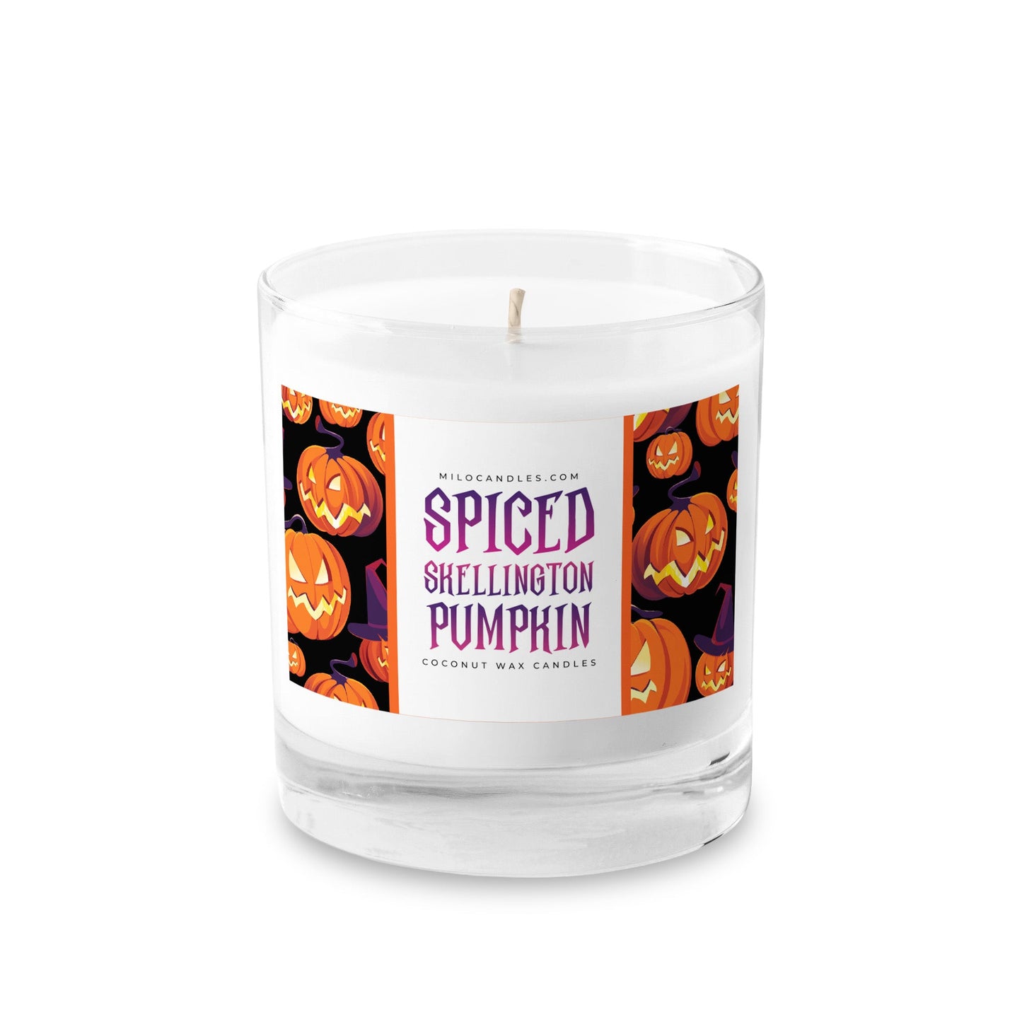 Spiced Skellington Pumpkin | Premium Coconut Wax Candle