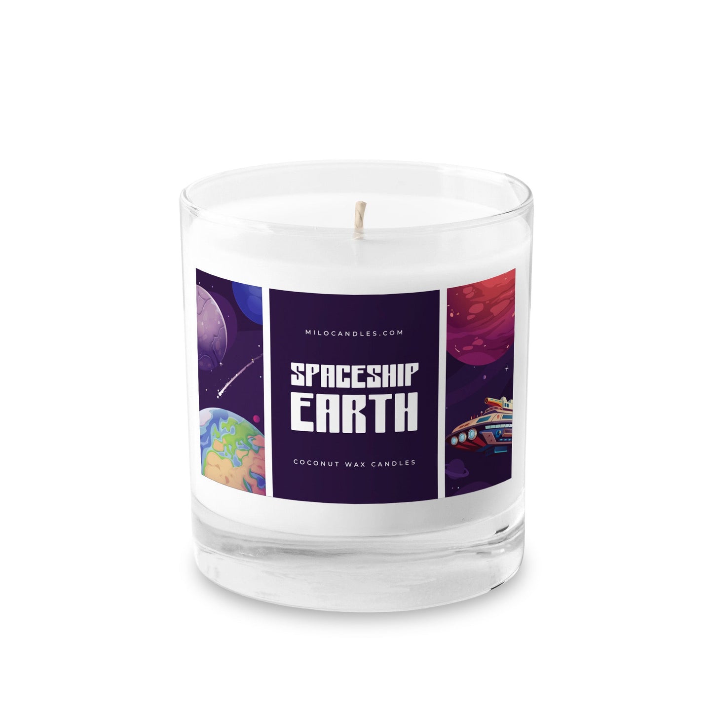 Spaceship Earth | Premium Coconut Wax Candle