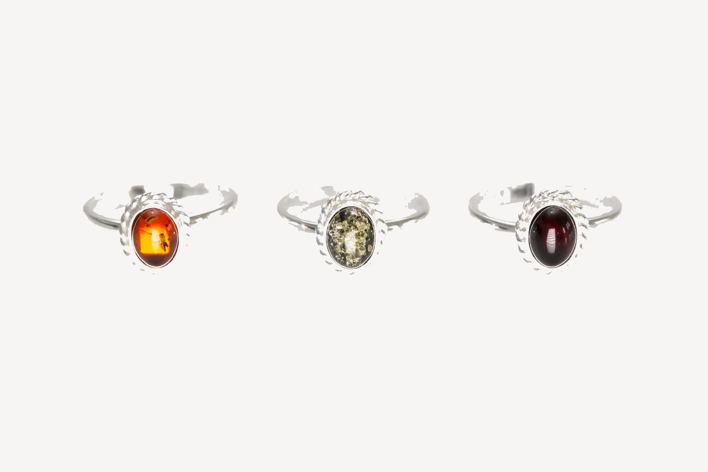 Mini Amber Quintessence Ring
