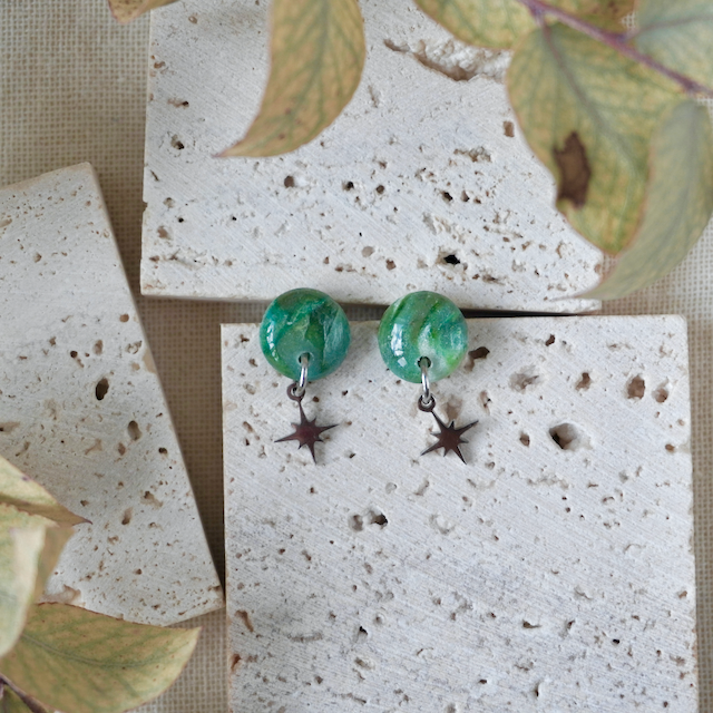 Equinox Mini Charm Studs