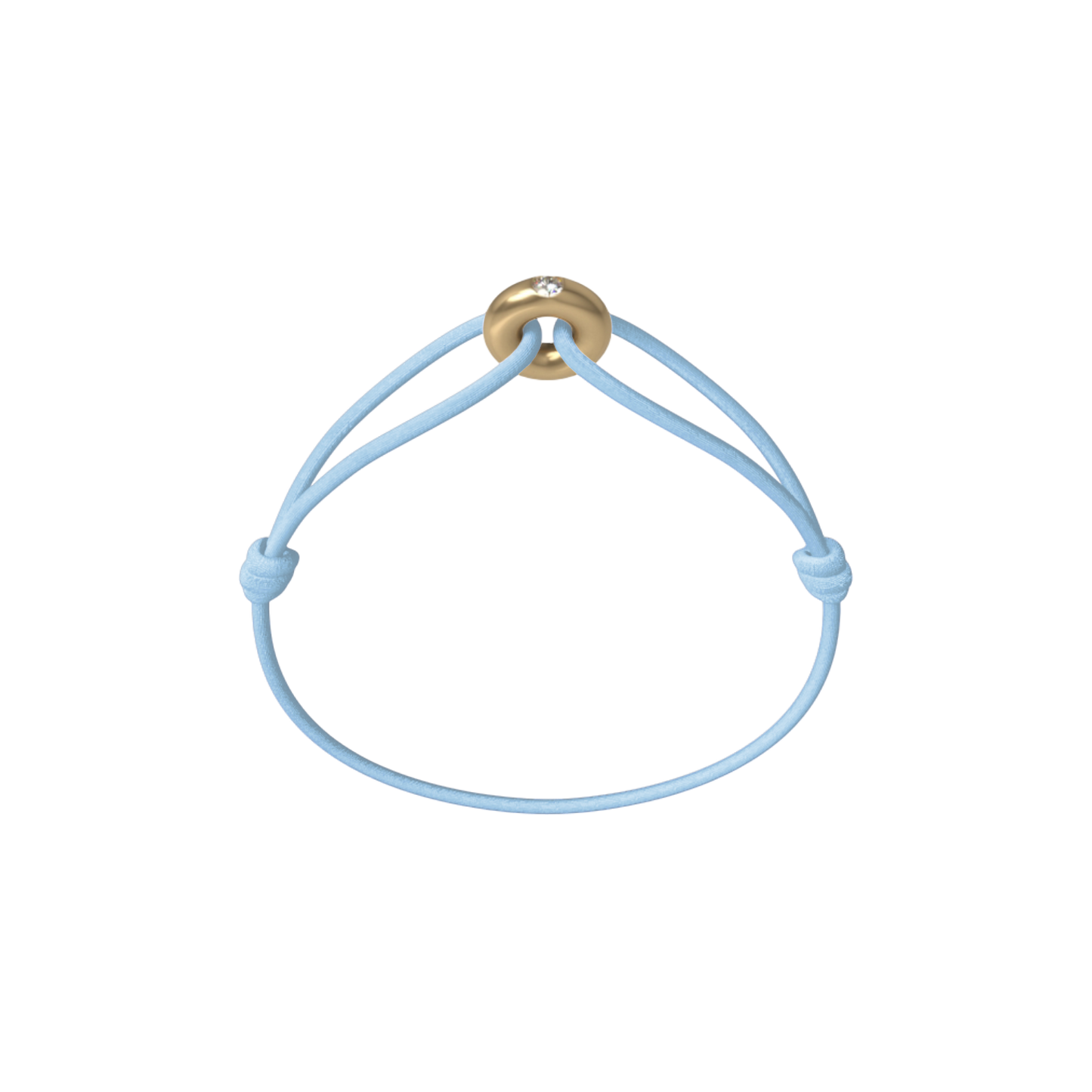 Mini Golden Soho Diamond Cord Bracelet