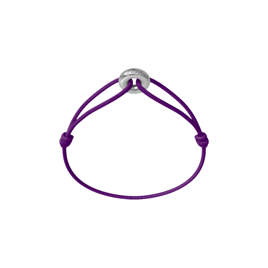 Mini Silver Soho Cord Bracelet