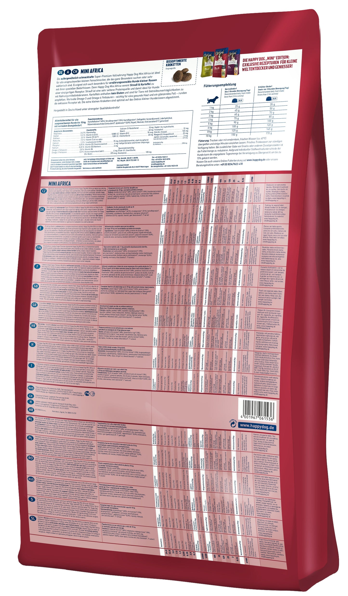 Happy Dog Mini Africa