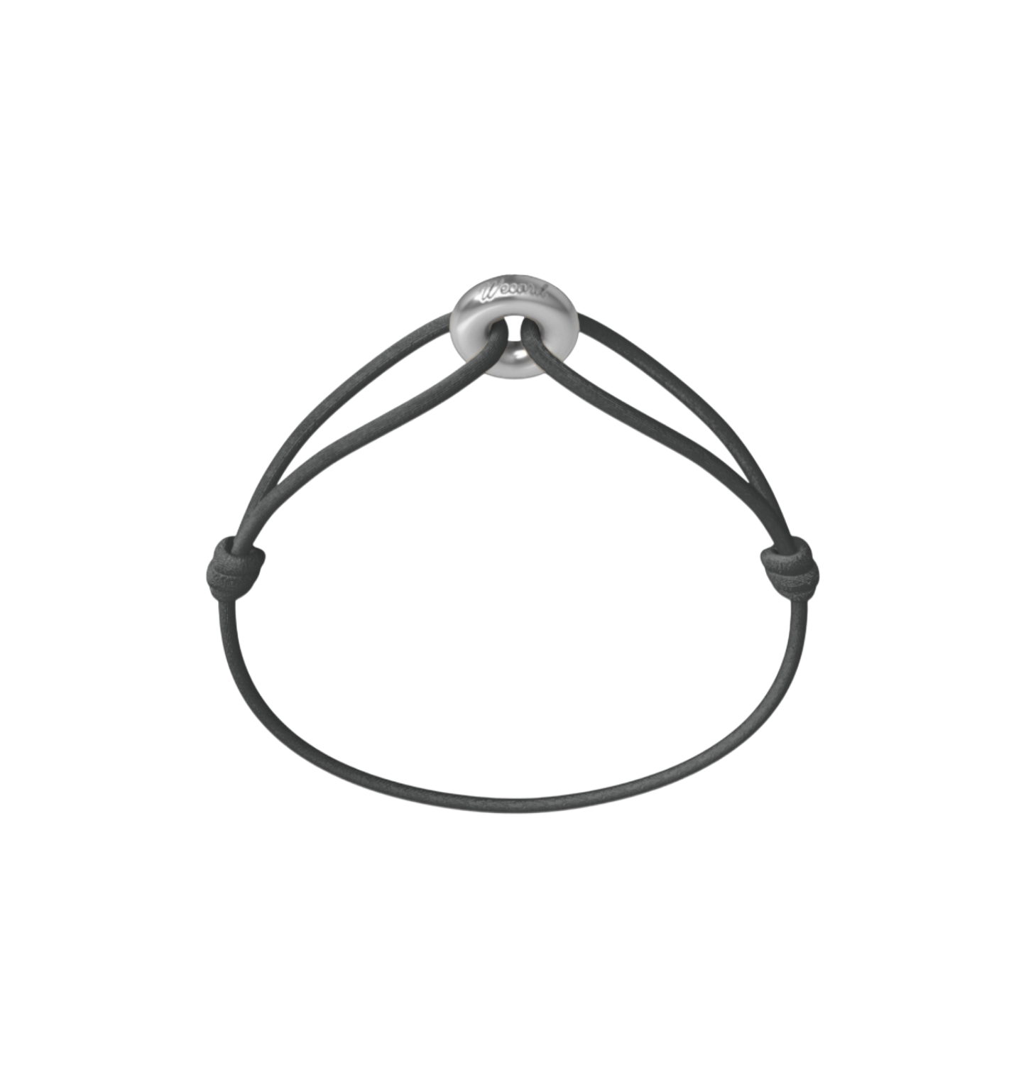 Mini Silver Soho Matte Cord Bracelet