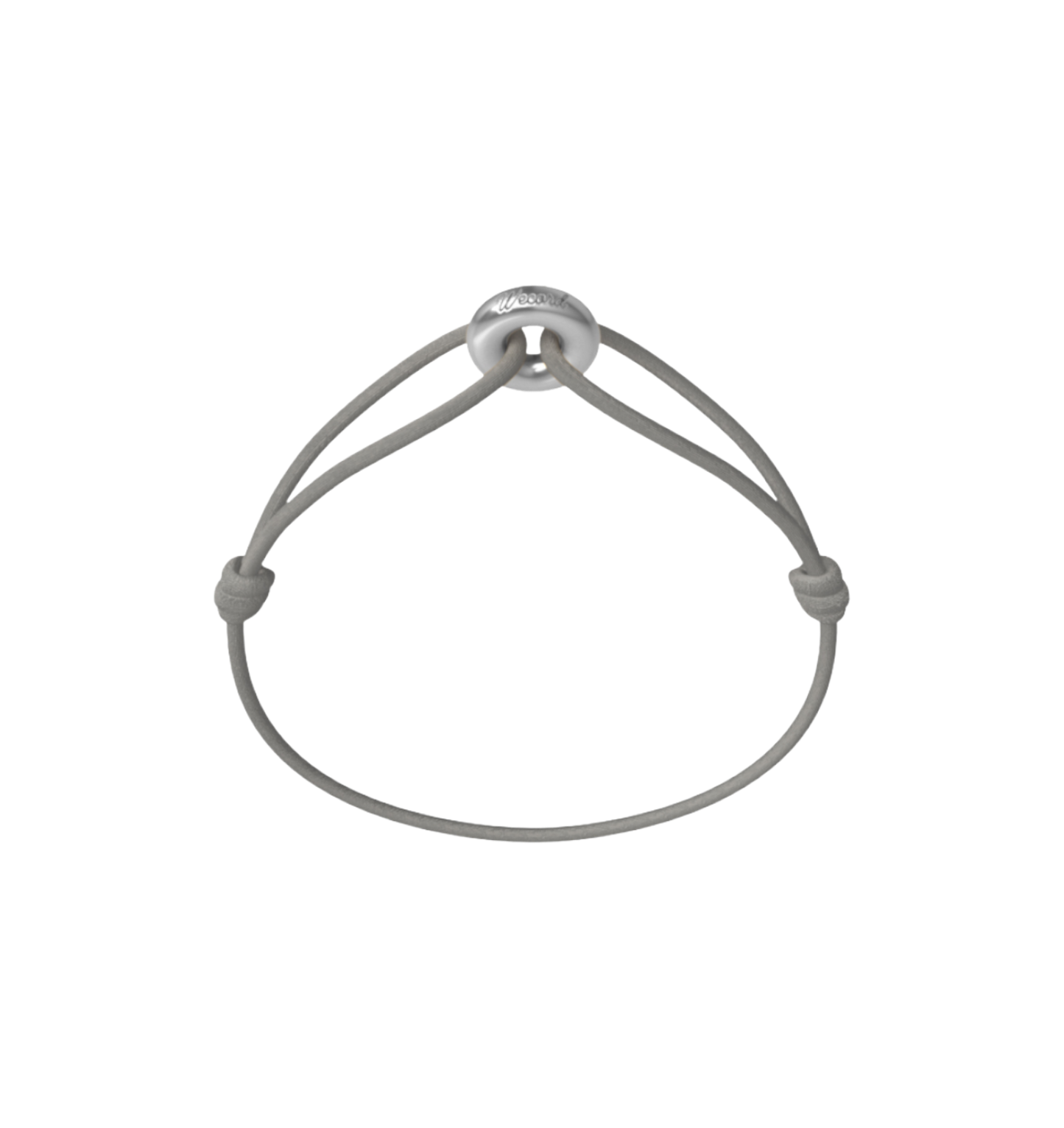 Mini Silver Soho Matte Cord Bracelet