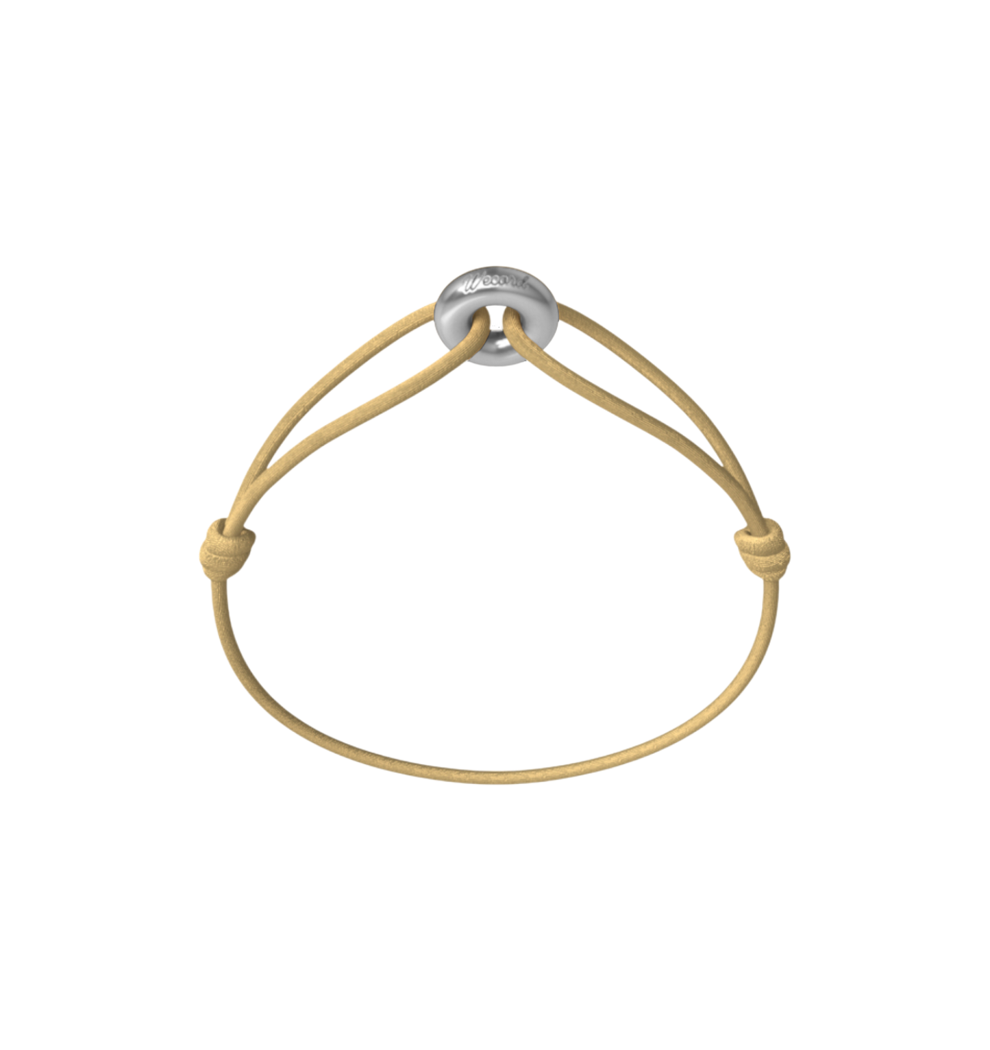 Mini Silver Soho Matte Cord Bracelet