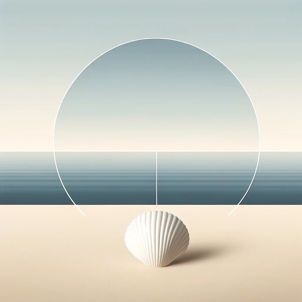 Minimalist Tide Canvas