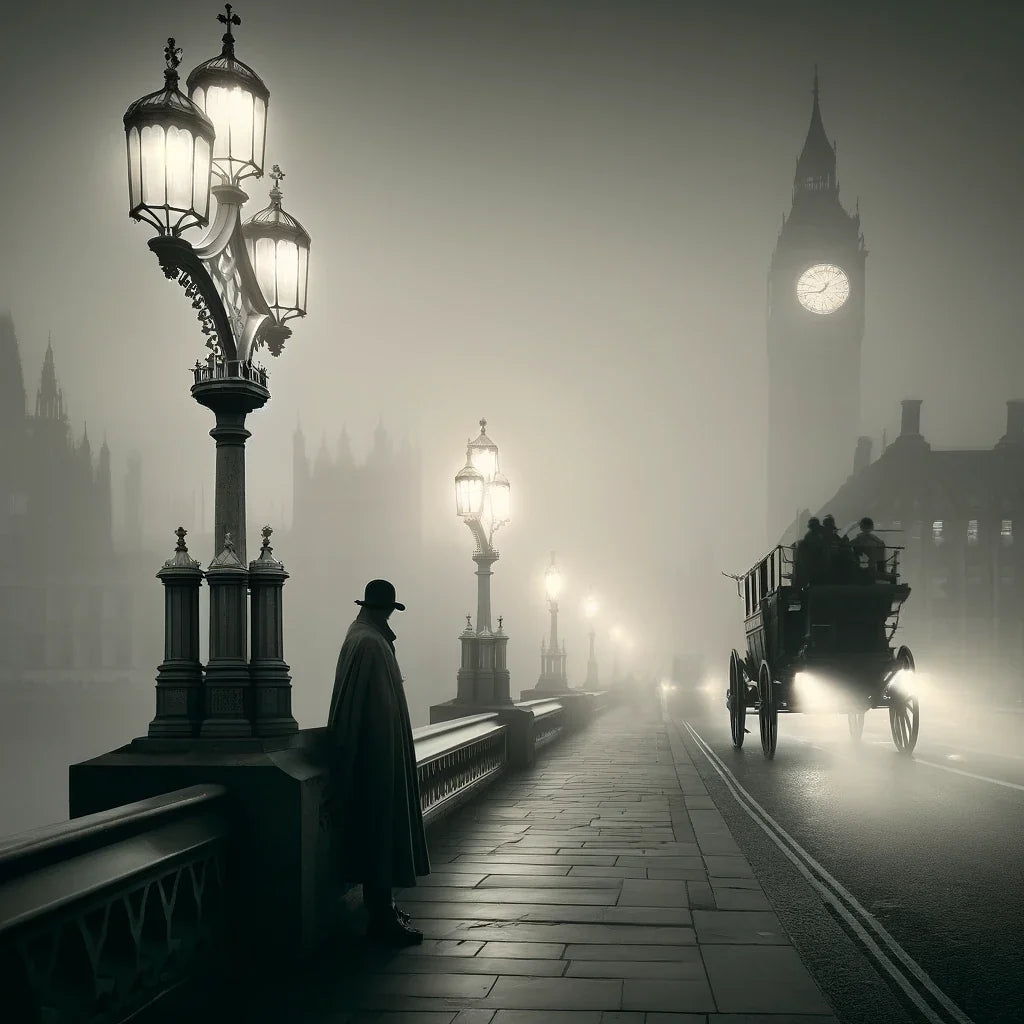 Misty Dawn on Westminster Canvas