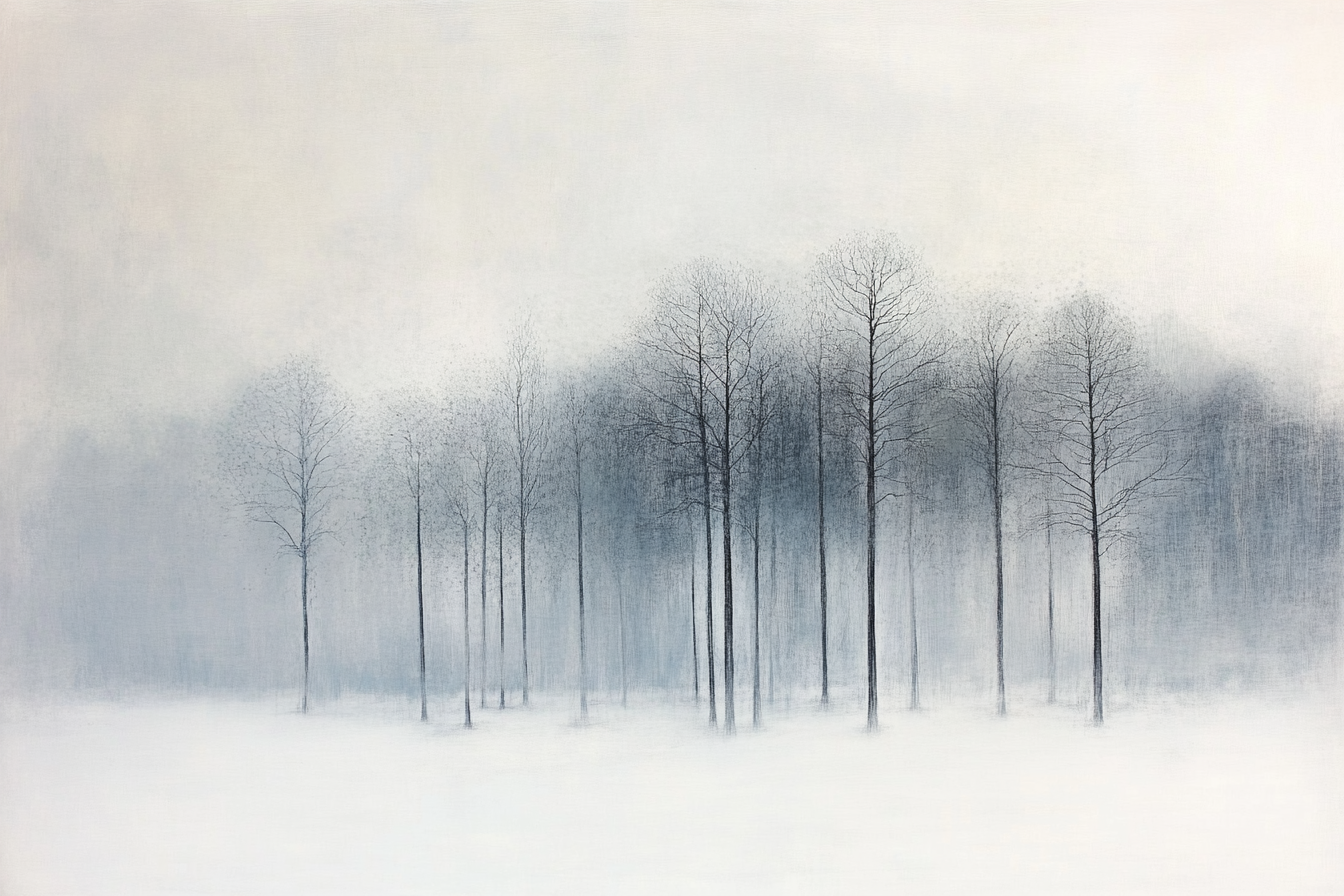 Misty Forest Canvas