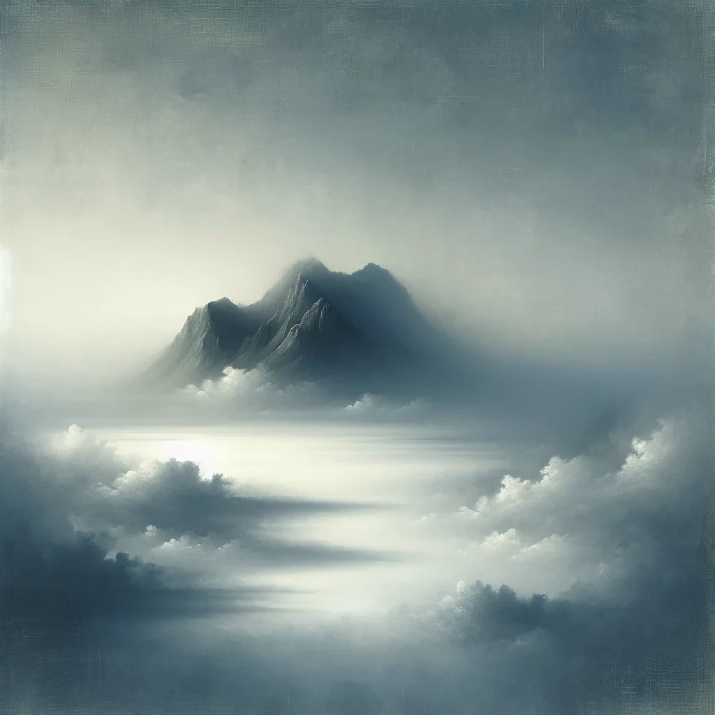 Misty Mountain Canvas