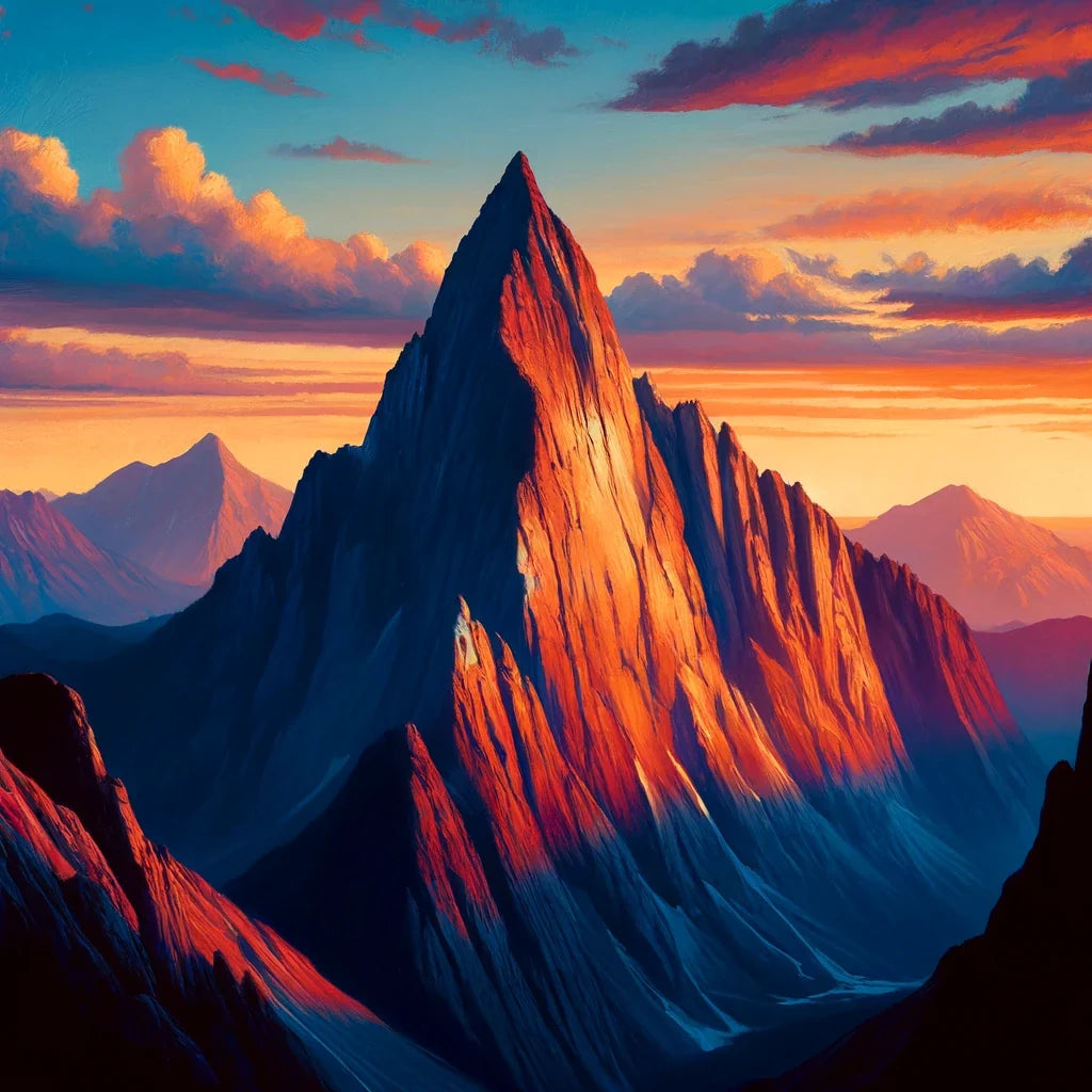 Mitre Peak Sunset Majesty Canvas