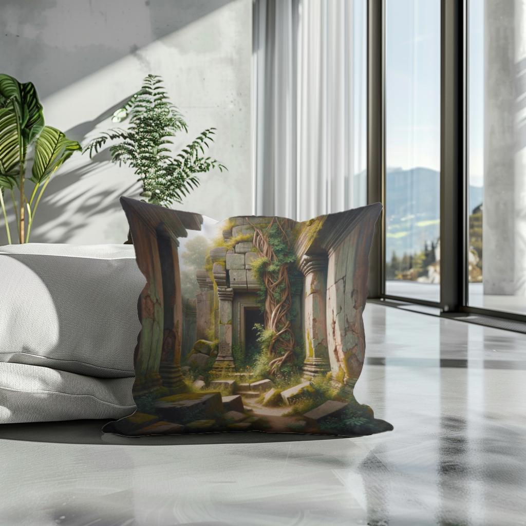 Eternal Whispers Cotton Cushion