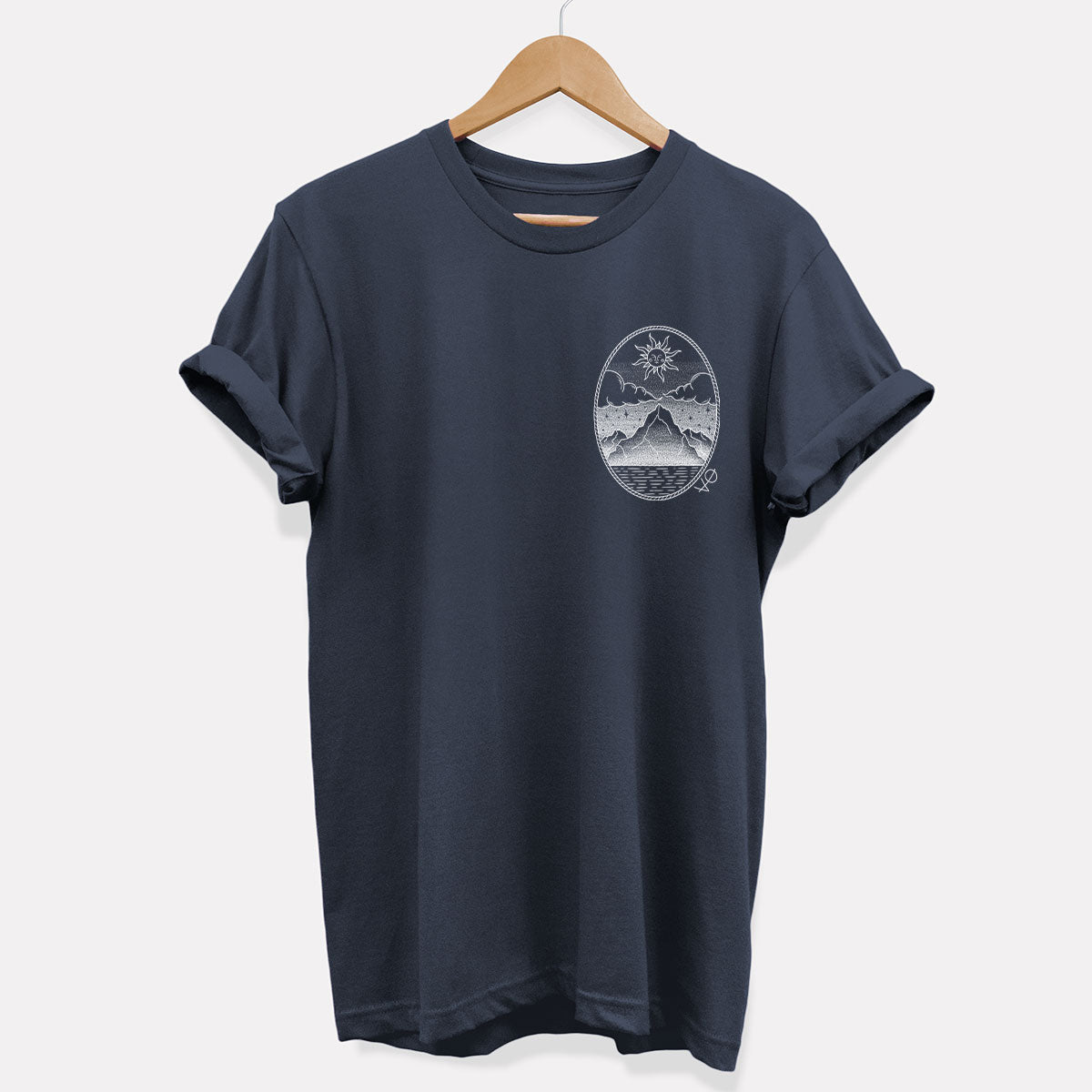 Monochrome Mountains T-Shirt (Unisex)
