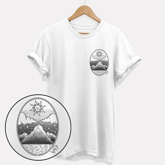 Monochrome Mountains T-Shirt (Unisex)