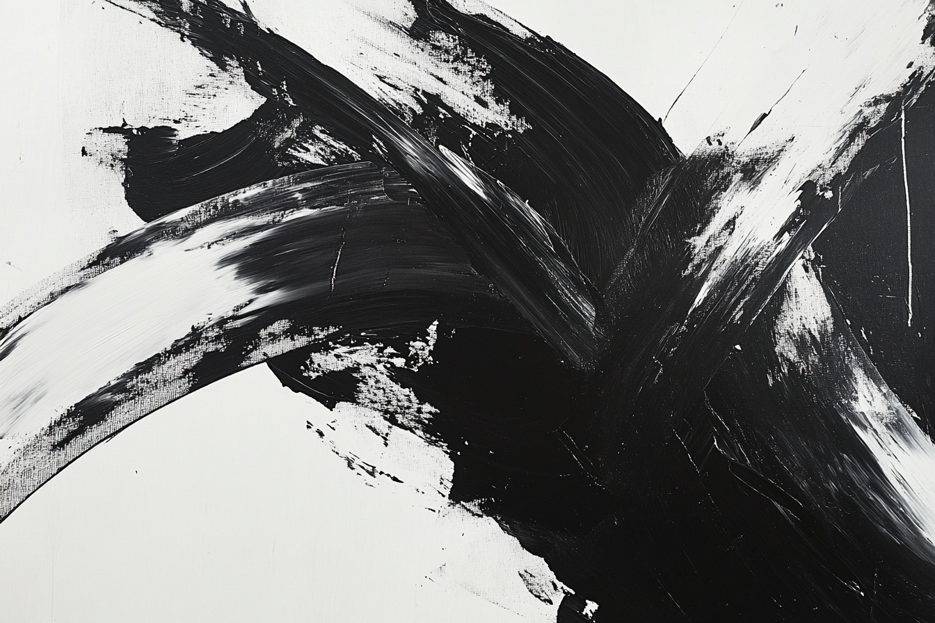 Monochrome Whirlwind Blanket