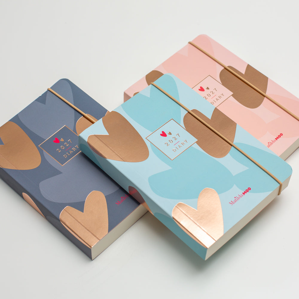 Matilda Moo | 2027 Diary - A6 Daily Planner | Day-to-Page