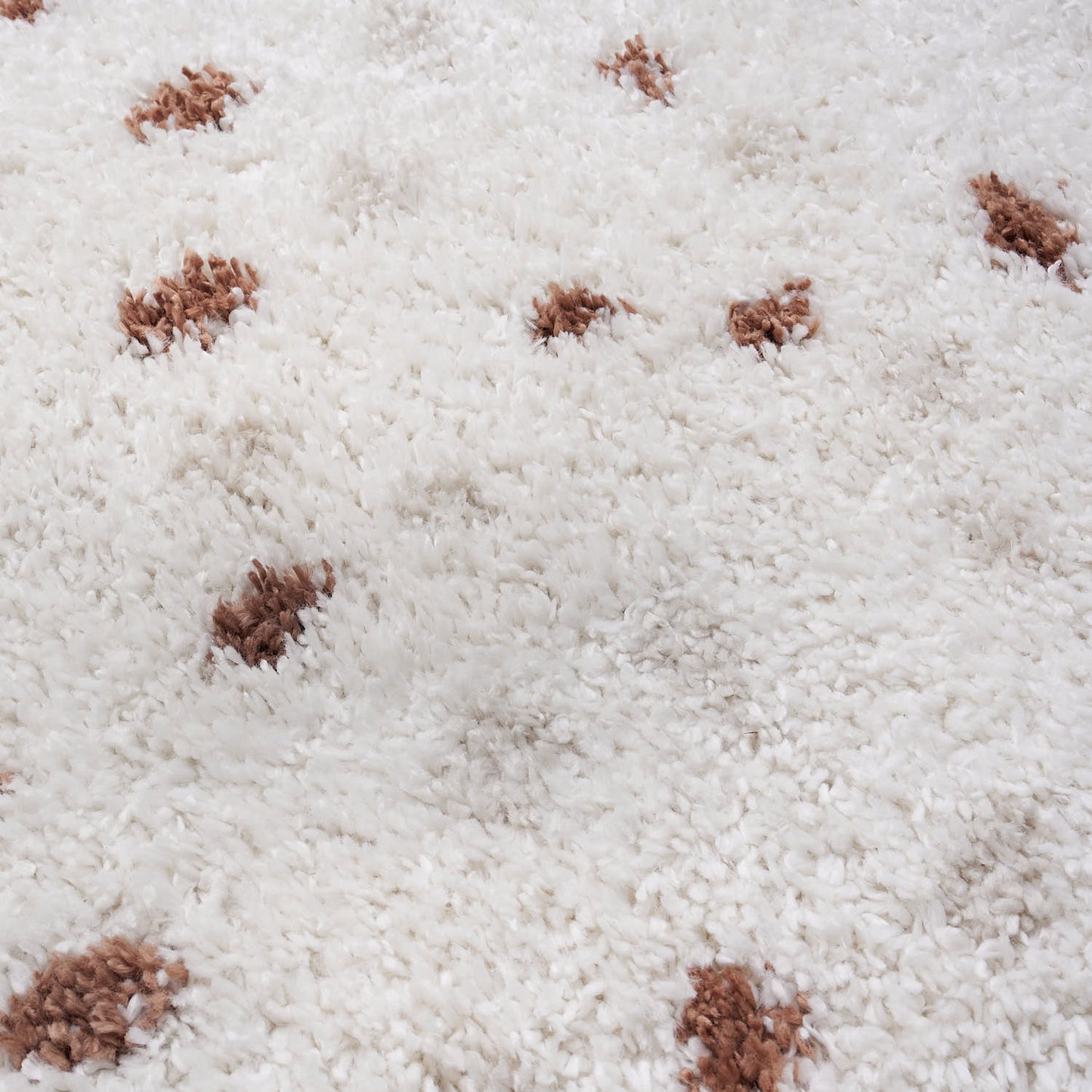 Moodi Shaggy Cream/Terra Biscotti Rug