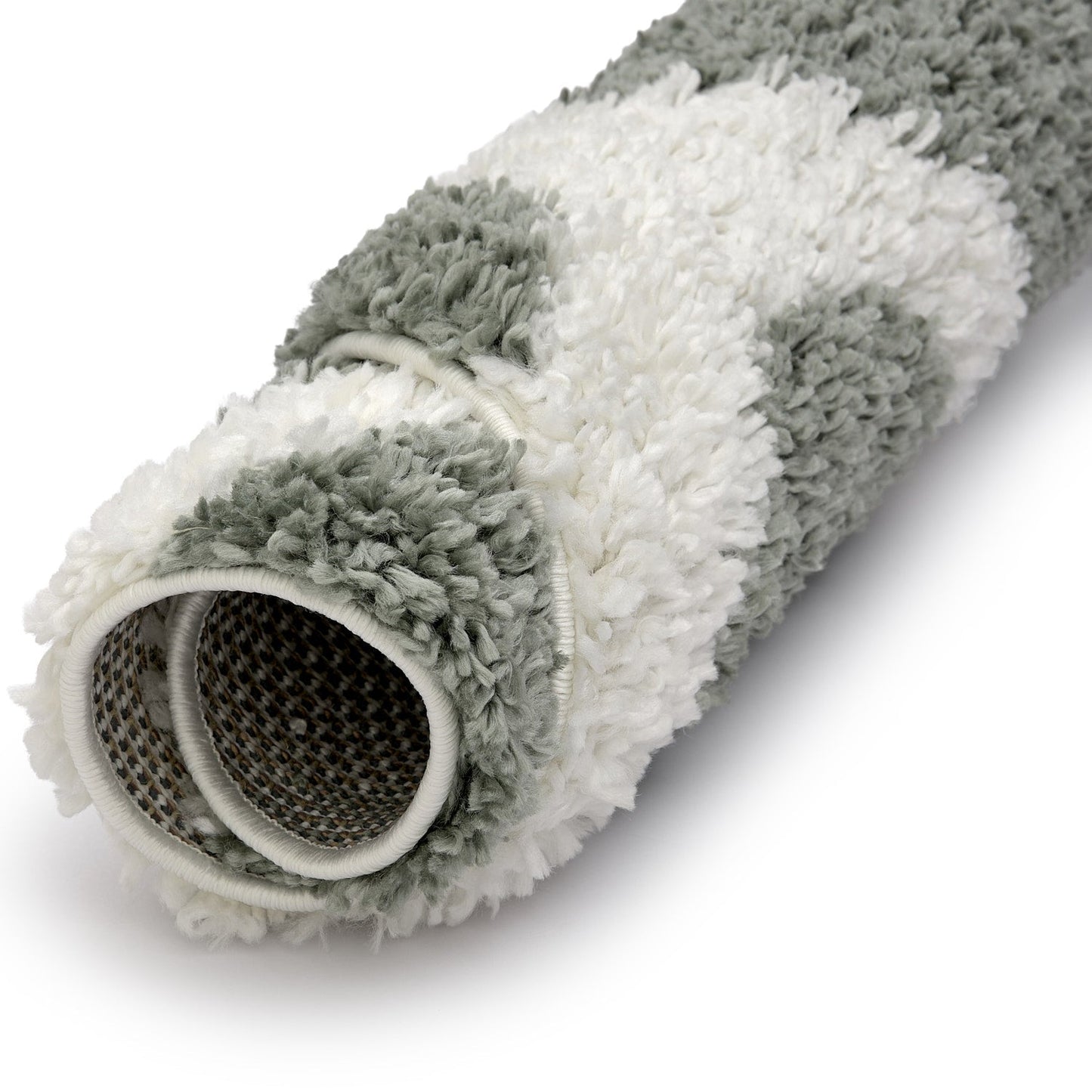 Moodi Shaggy Green Erosan Rug