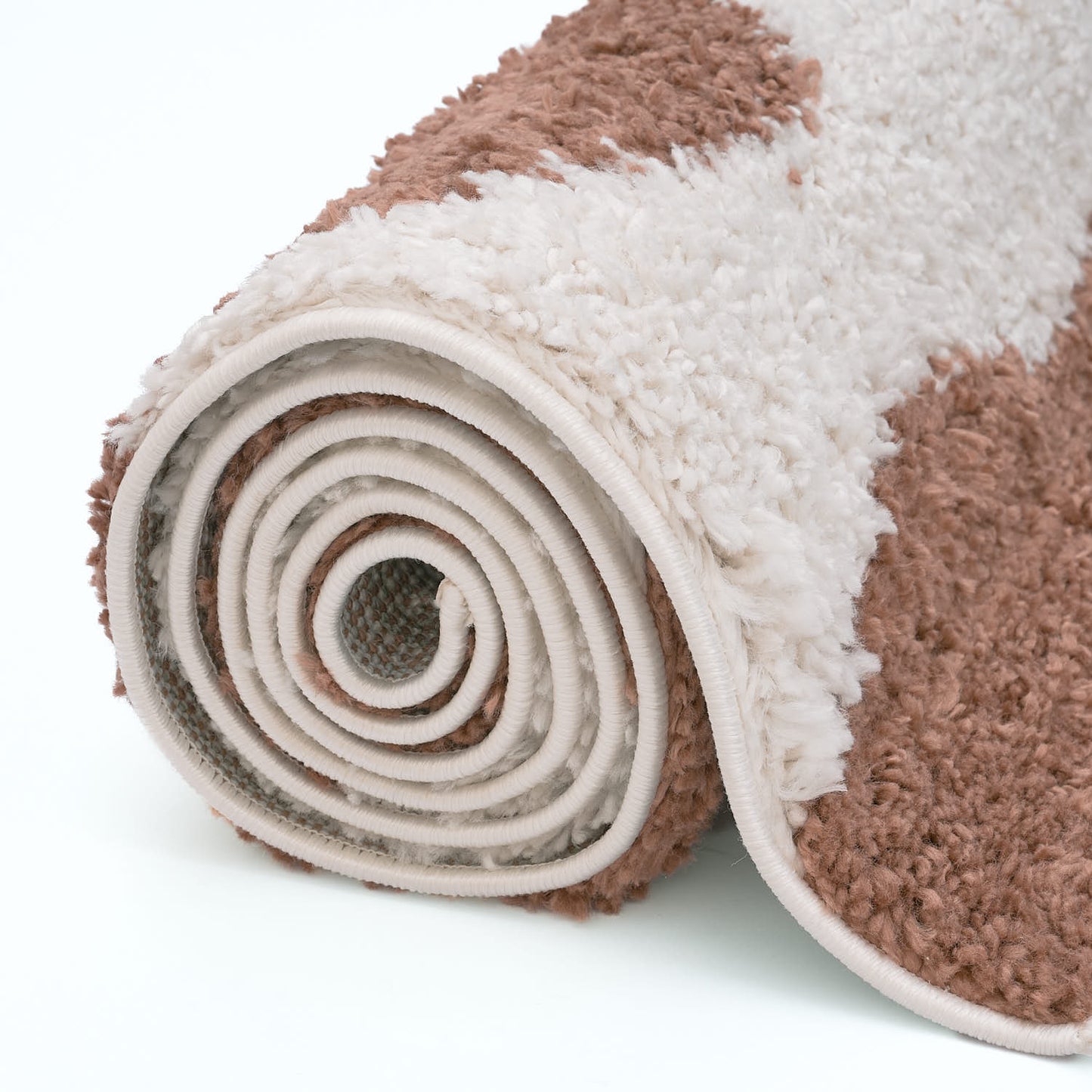 Moodi Shaggy Terra Froth Rug