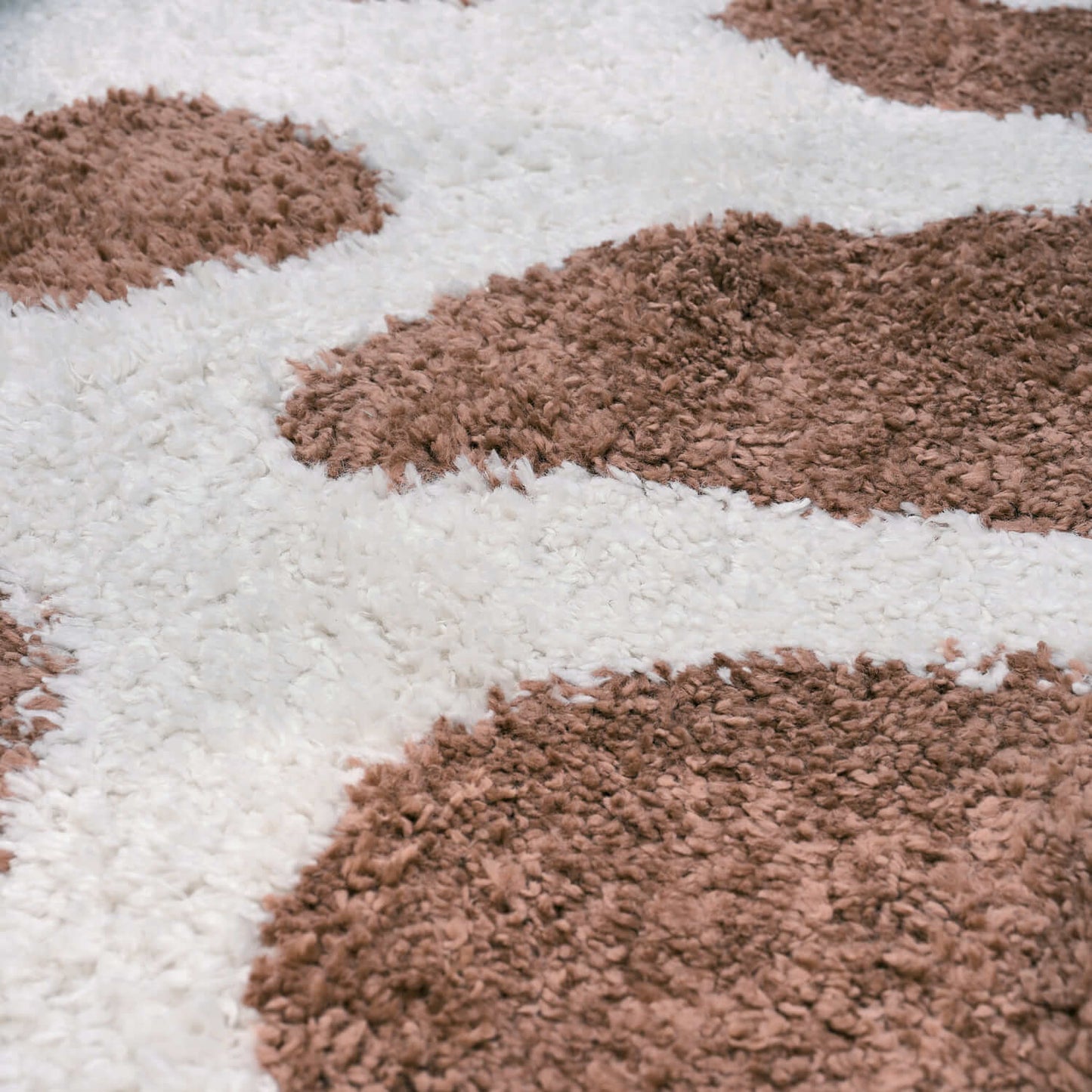 Moodi Shaggy Terra Froth Rug