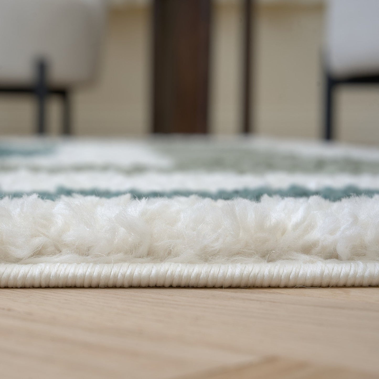Moodi Shaggy Green Marina Rug