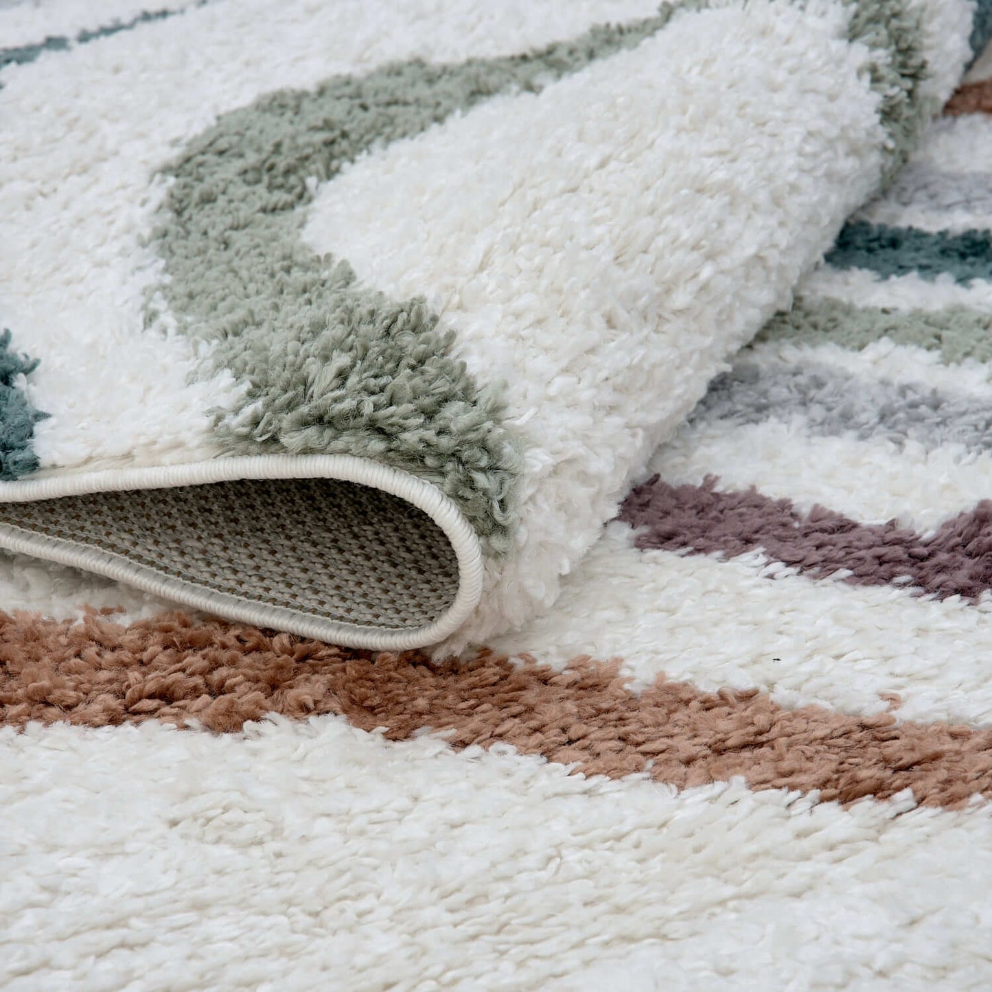 Moodi Shaggy Multicolour Mirage Rug