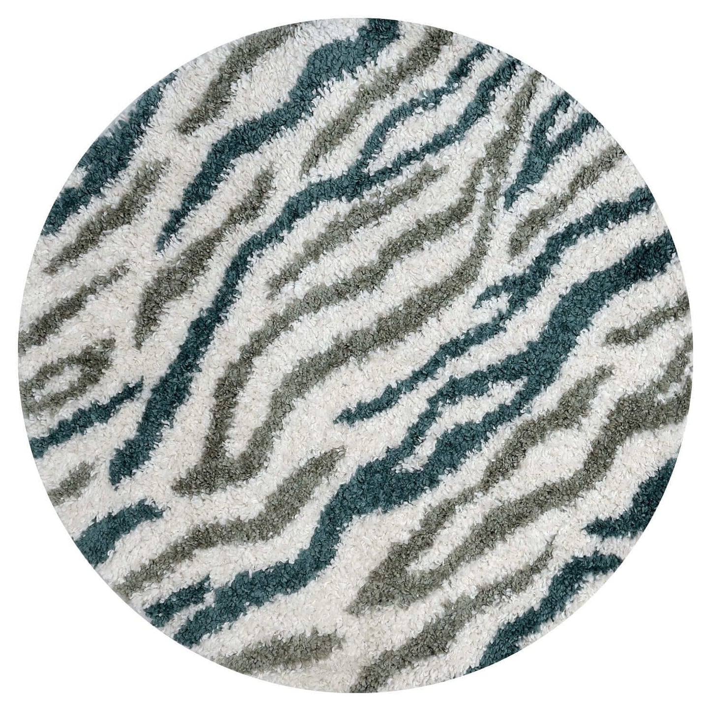 Moodi Shaggy Green Nyra Rug
