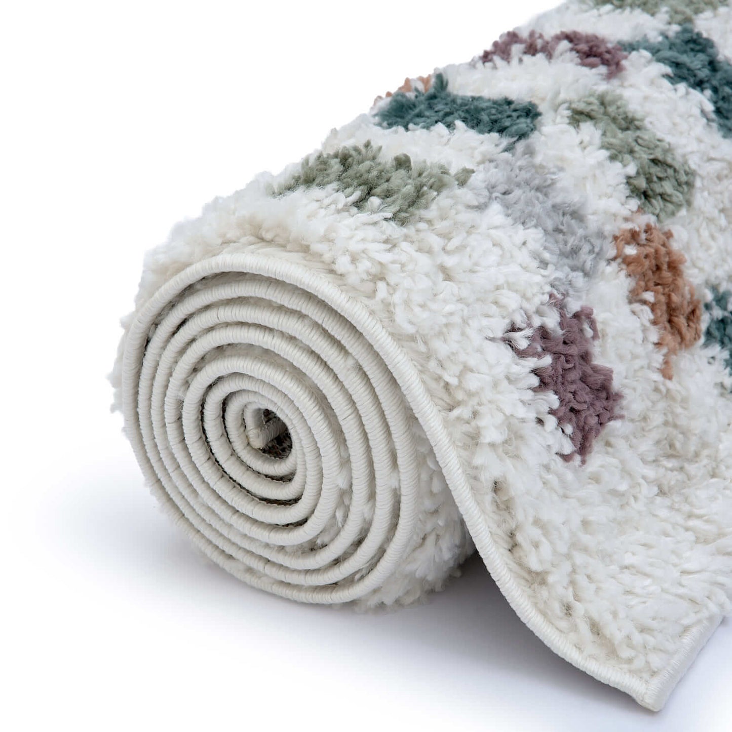 Moodi Shaggy Multicolour Pulseway Rug