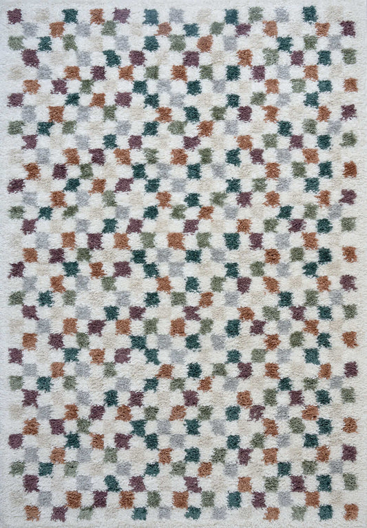 Moodi Shaggy Multicolour Pulseway Rug