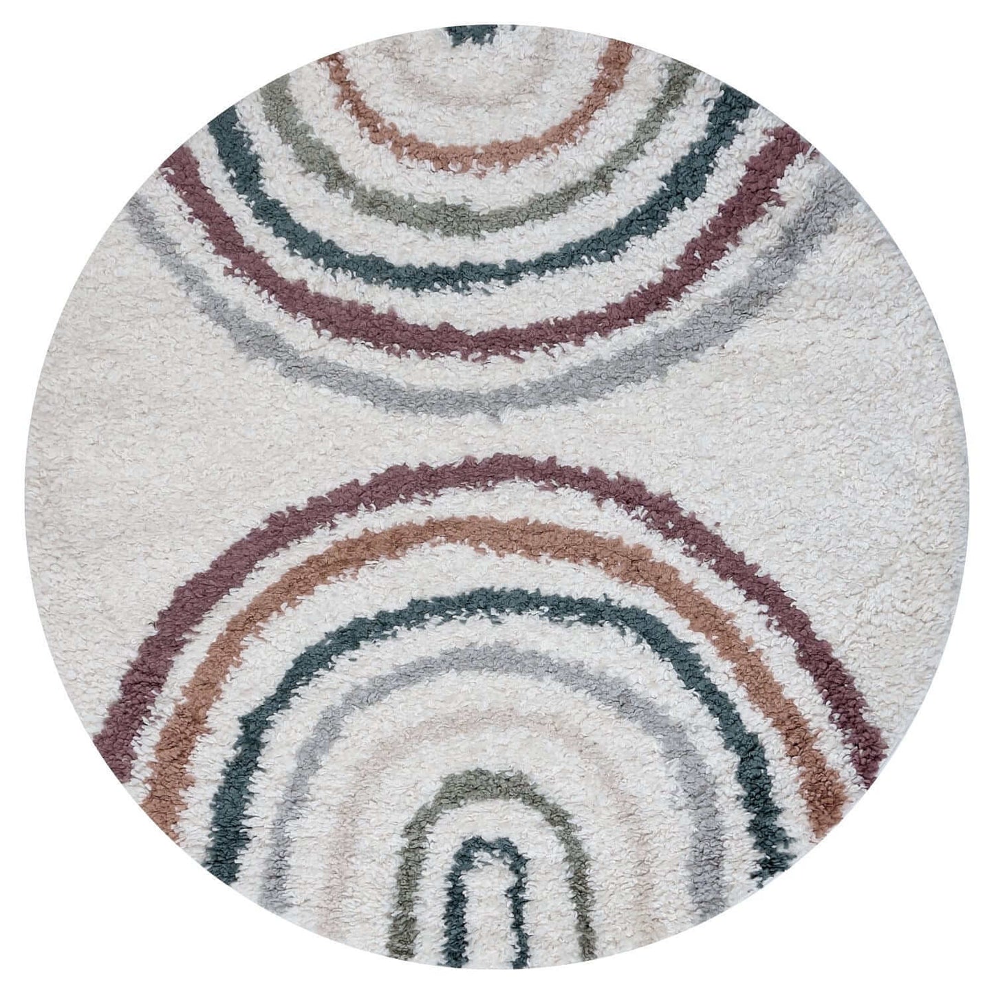 Moodi Shaggy Multicolour Raincat Rug