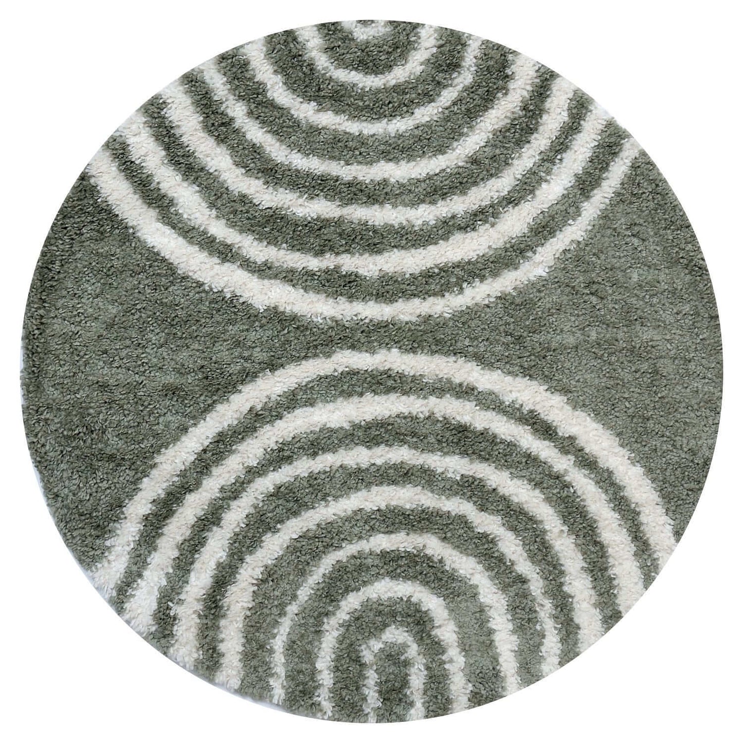 Moodi Shaggy Green Reverie Rug