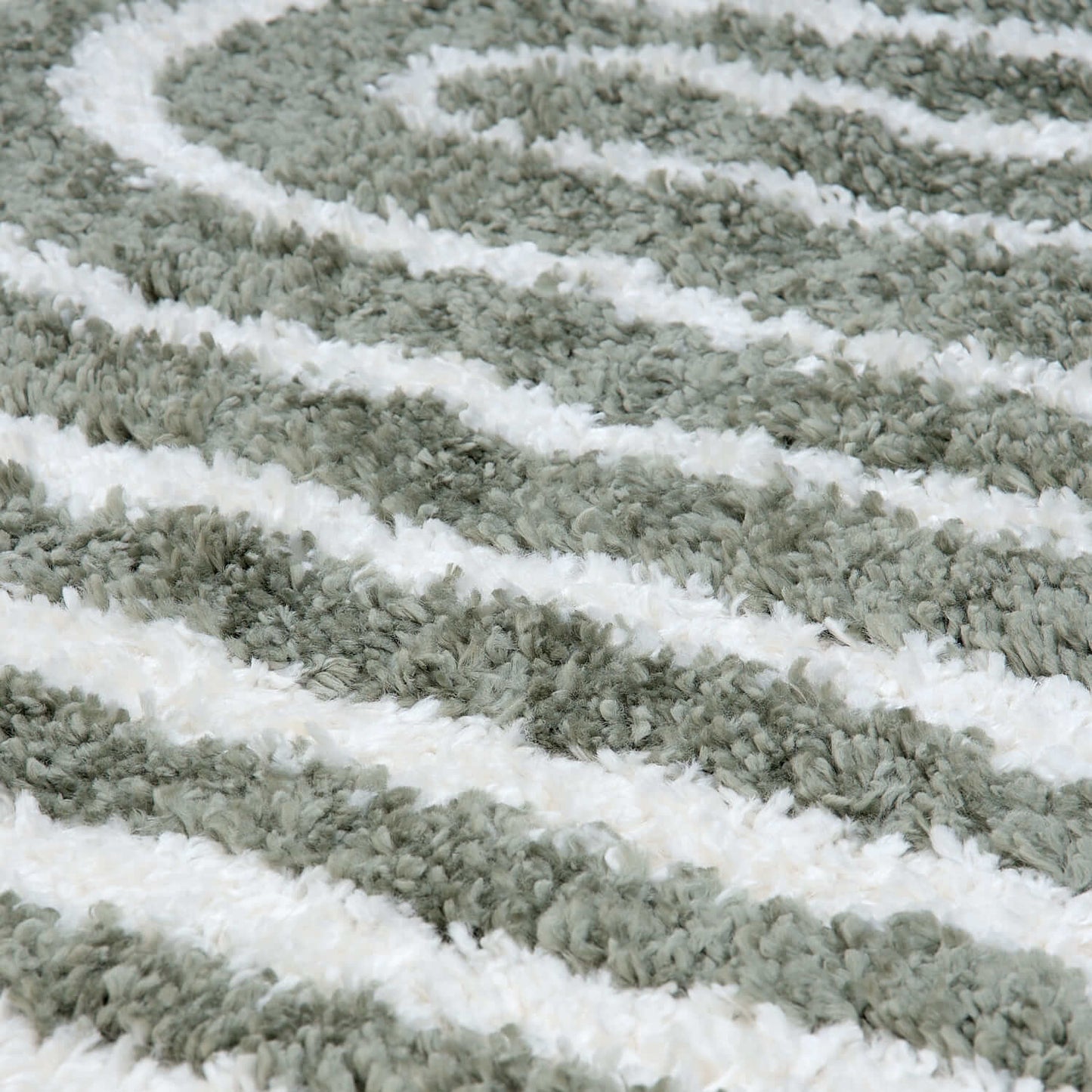 Moodi Shaggy Green Reverie Rug