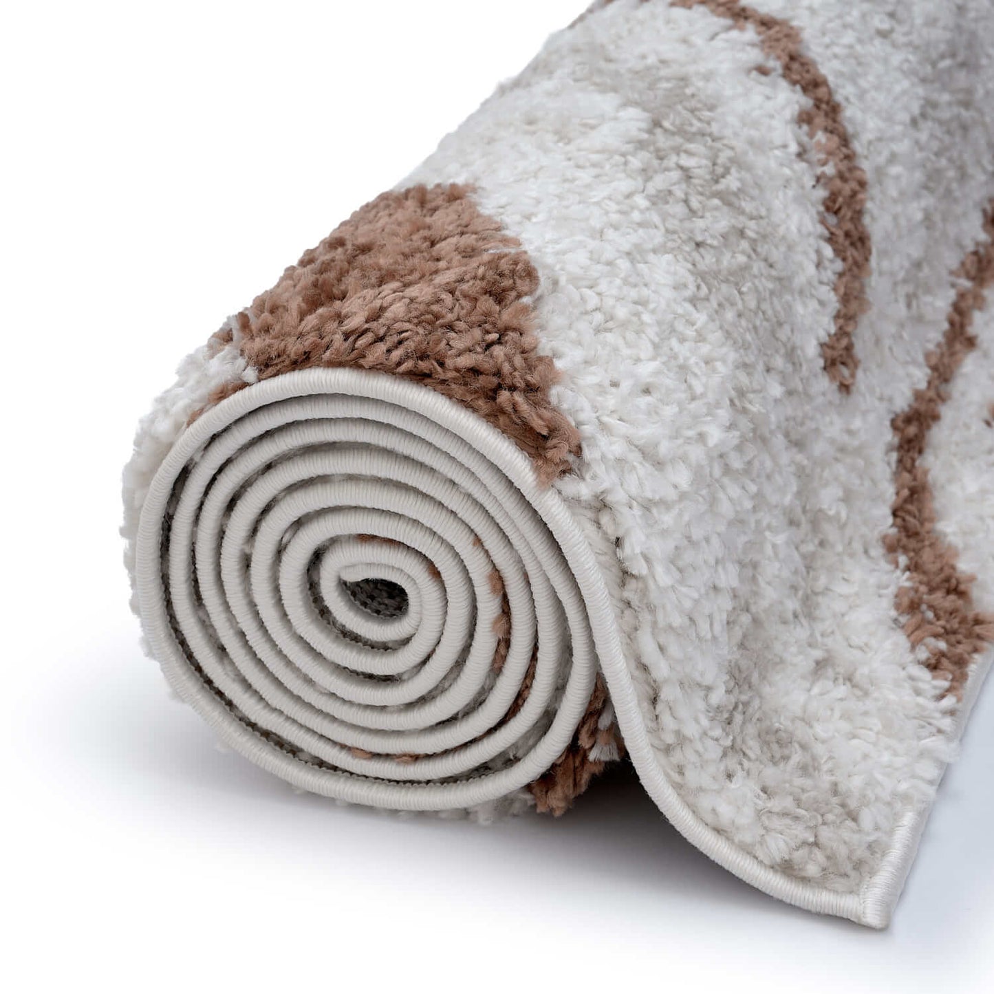 Moodi Shaggy Cream/Terra Savara Rug