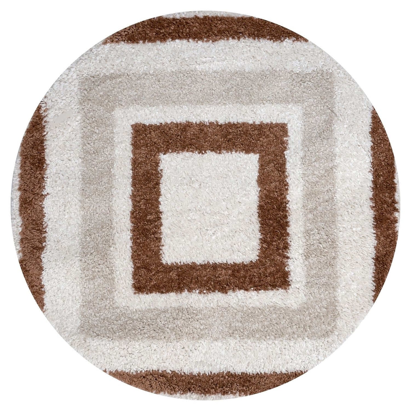Moodi Shaggy Cream/Terra Slatefern Rug