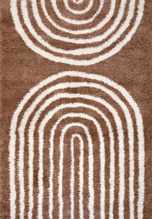 Moodi Shaggy Terra Tawny Rug