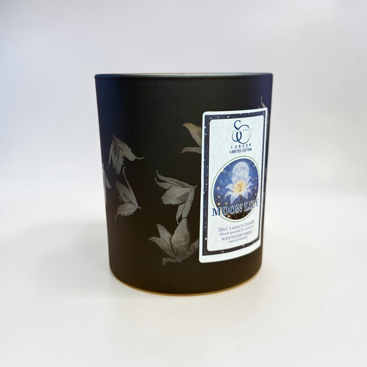 Moon Lily – Luxury Lily & Amber Soy Candle (30cl)