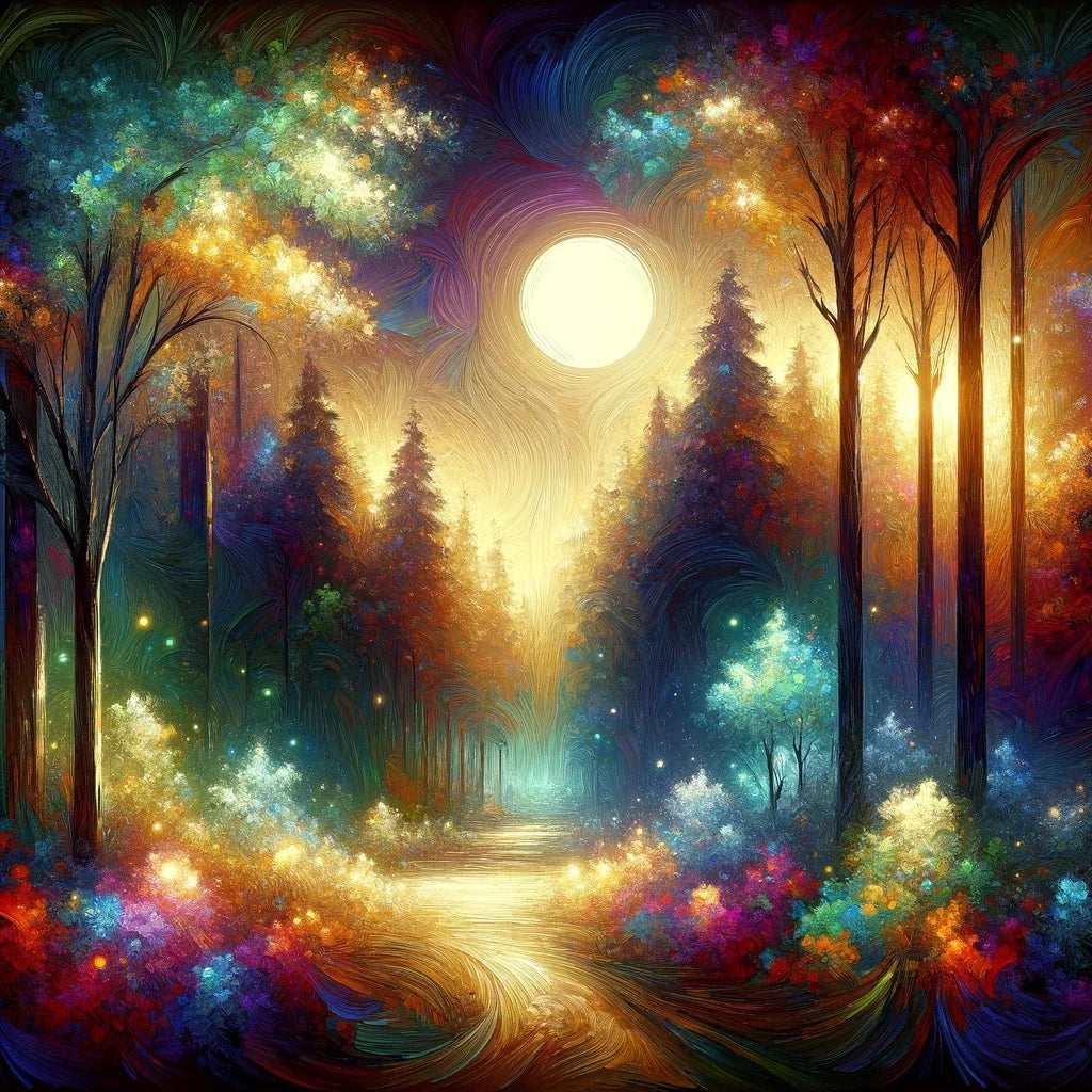 Moonlit Enchantment Canvas
