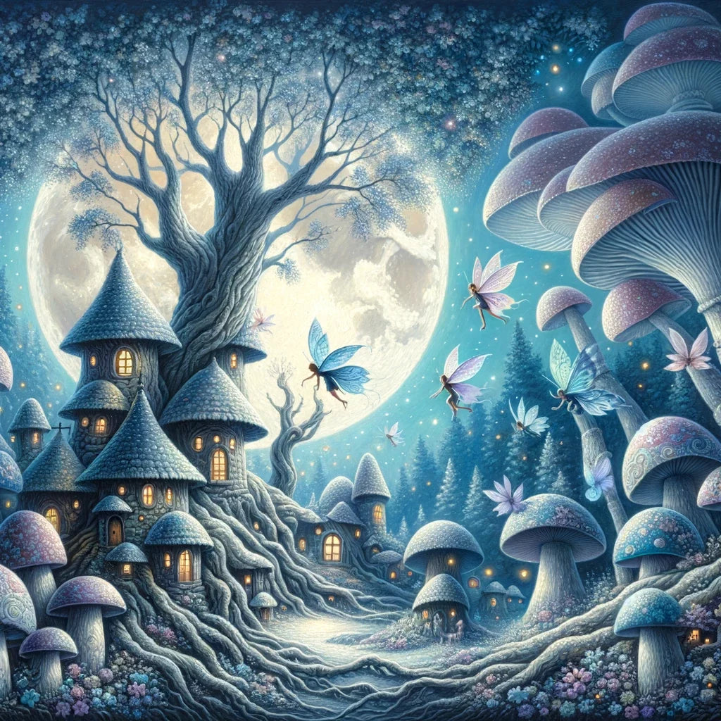 Moonlit Fairies Canvas