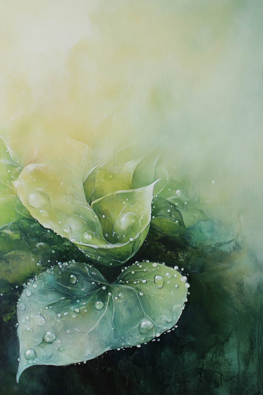 Morning Dew Reverie Canvas