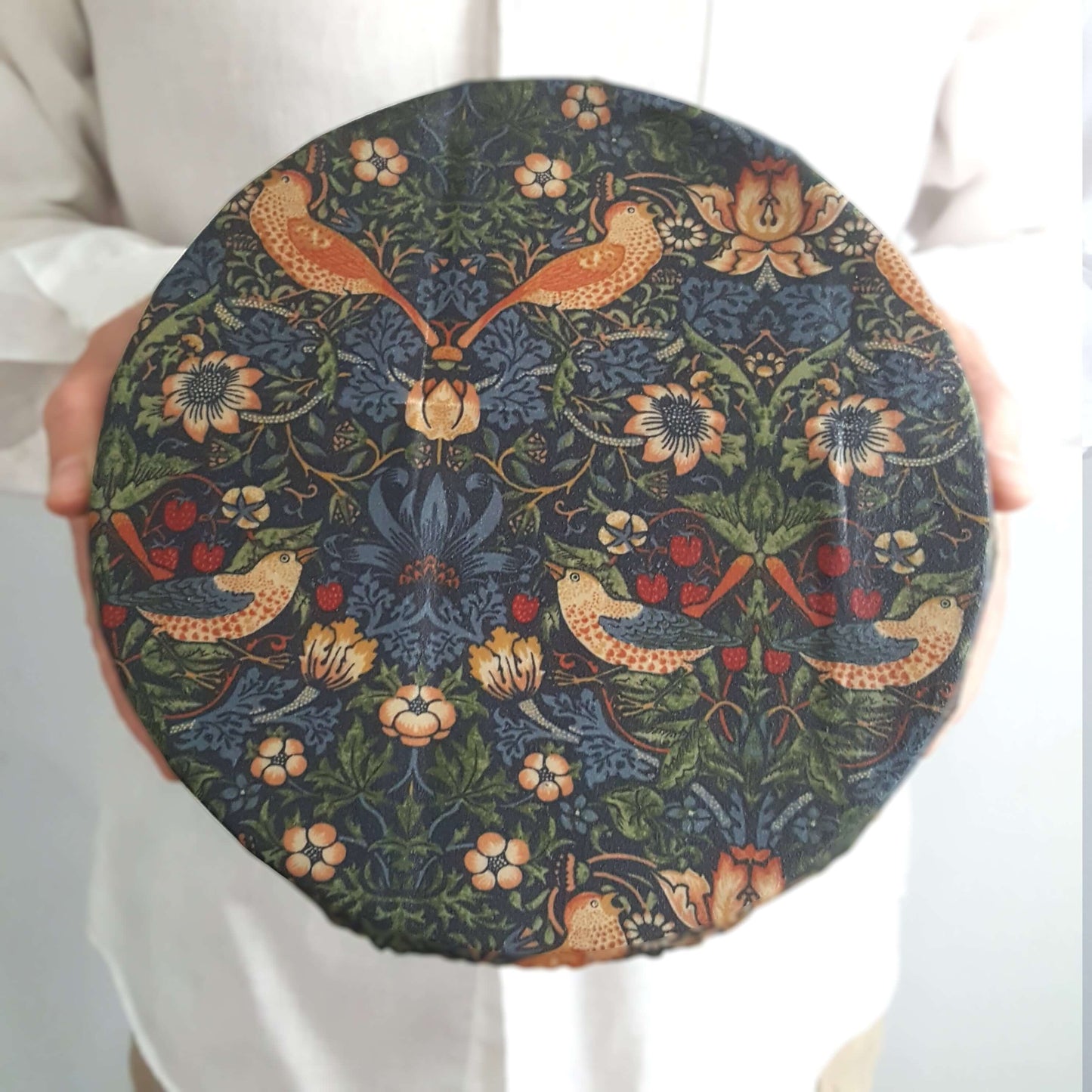 Honey Bee Good William Morris Set of 3 Handmade Beeswax Wraps