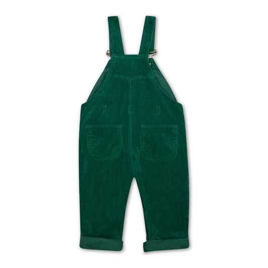 Moss Green Corduroy Dungarees