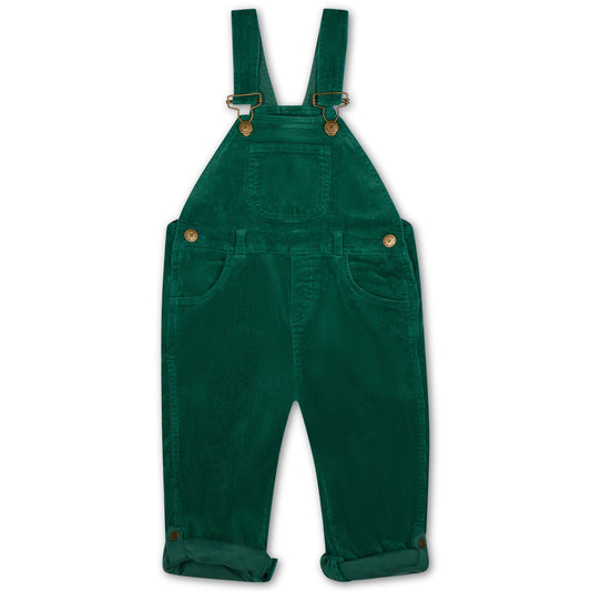 Moss Green Corduroy Dungarees