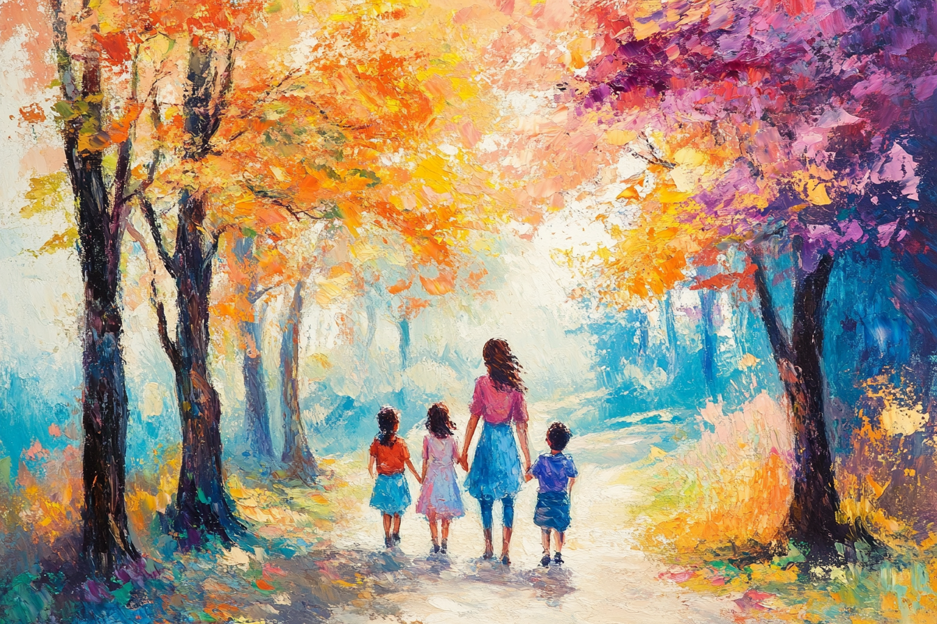 Mother’s Journey Forest Canvas