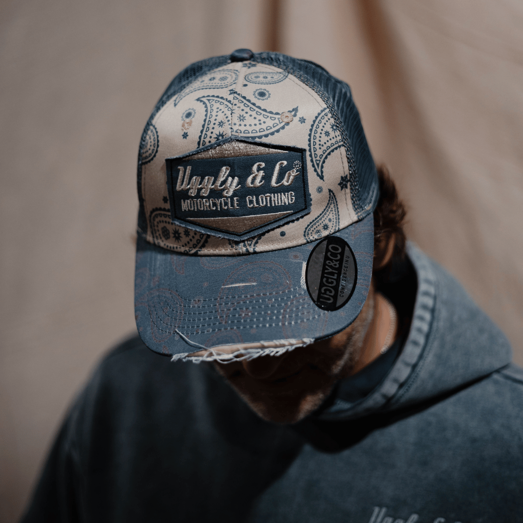 Bandana Diamond Trucker Hat