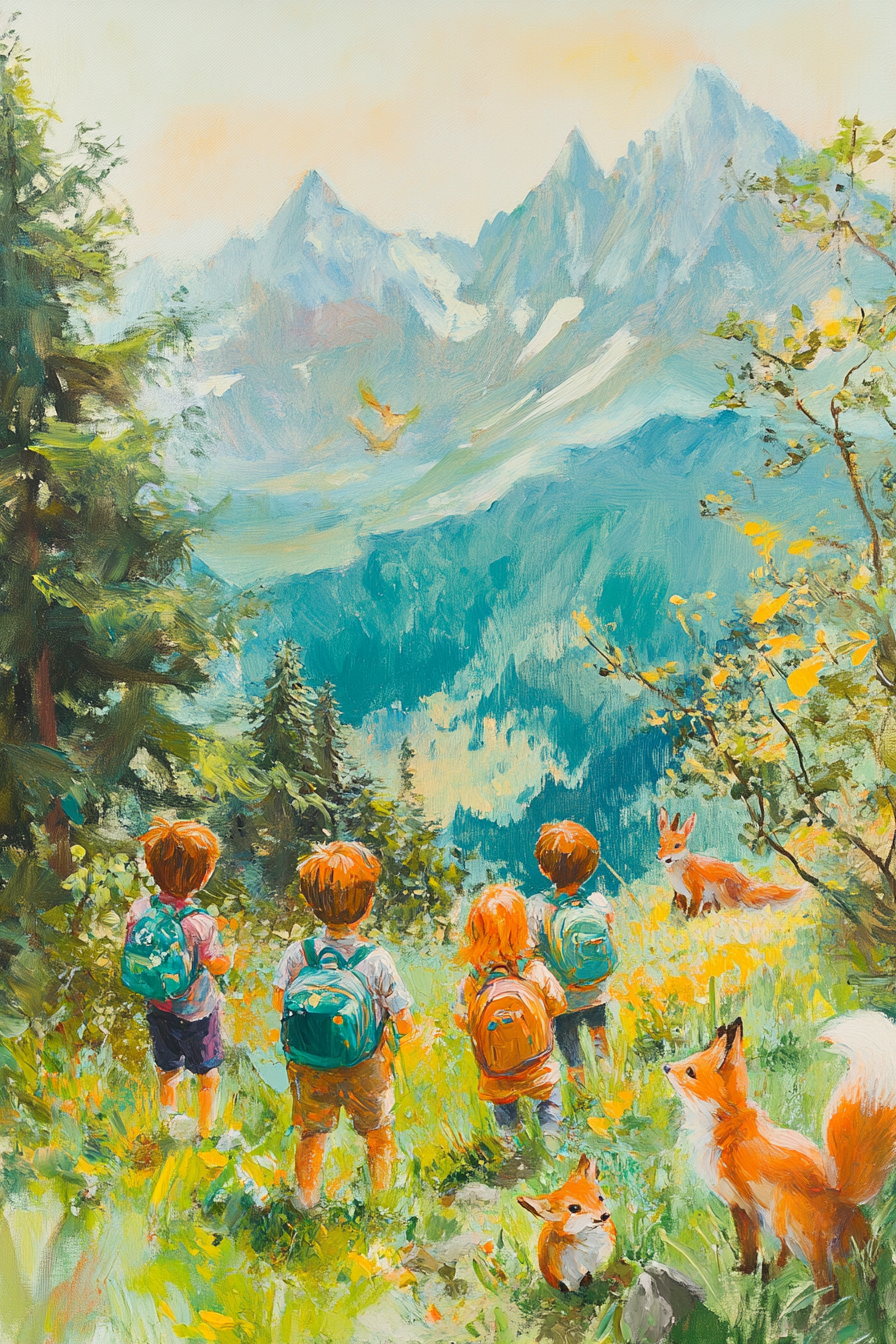 Mountain Adventure Canvas