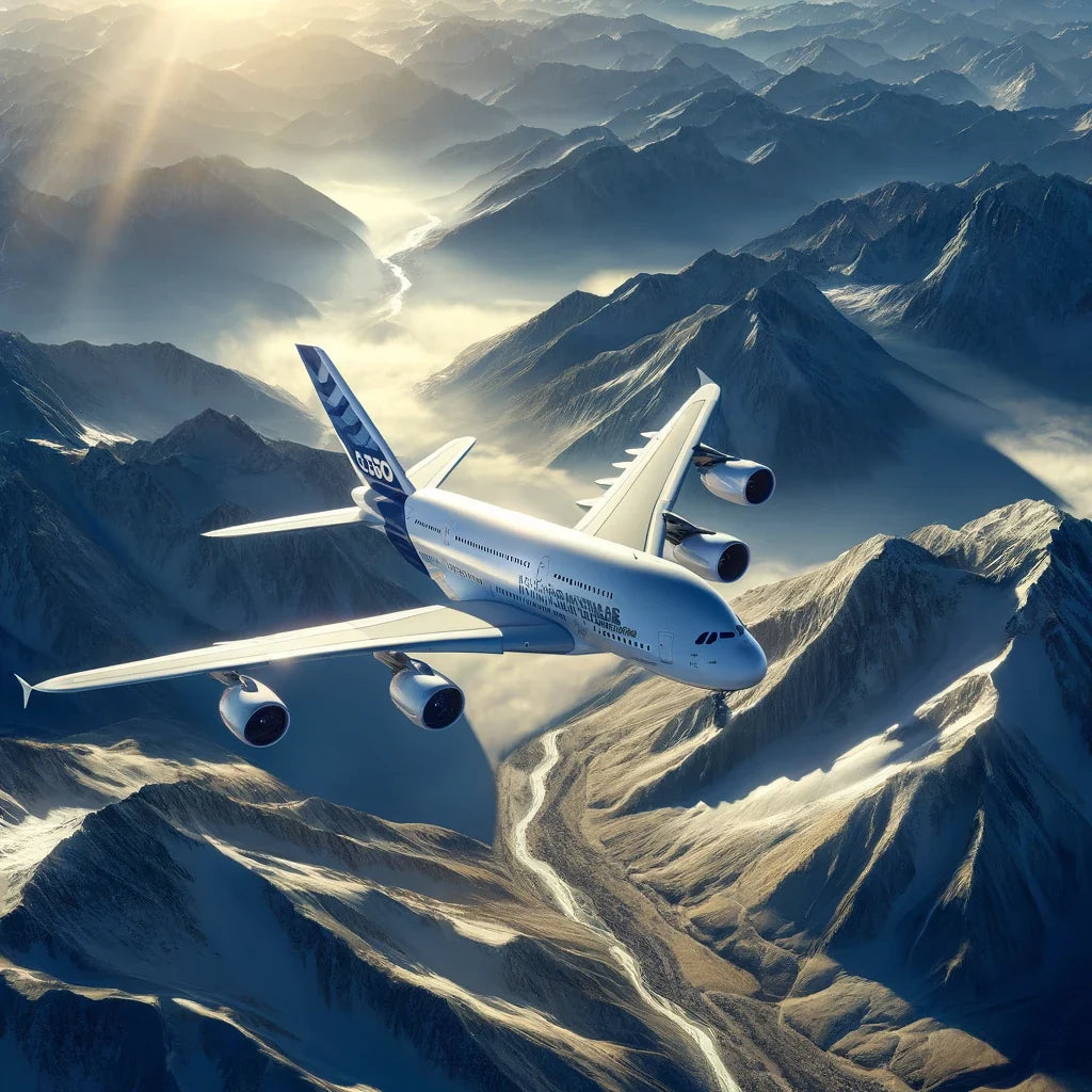 Mountain Majesty Flight Cotton Cushion